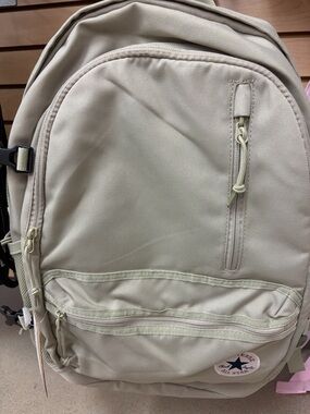 Converse Men's Cream Canvas Daypack Backpack